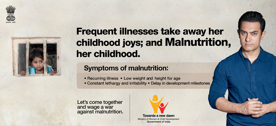 Frequent illnesses take away her childhood joys; and Malnutrition, her childhood.